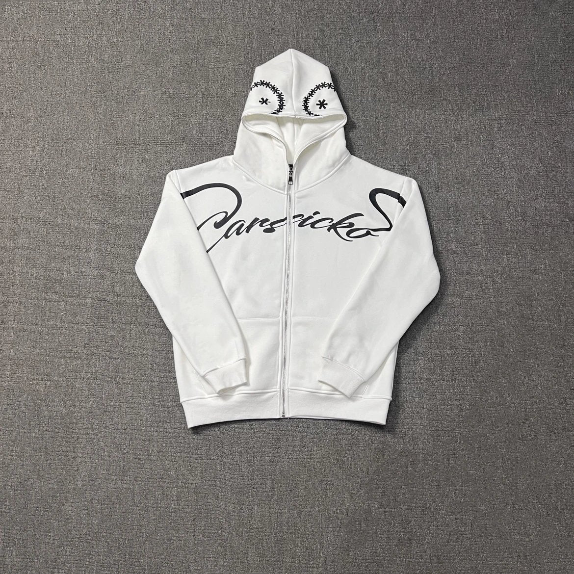 CARSICKO LOVE SPREAD ZIP UP HOODIE