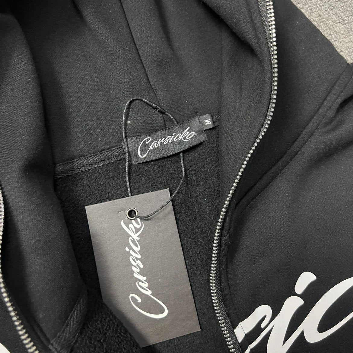 CARSICKO LOVE SPREAD ZIP UP HOODIE