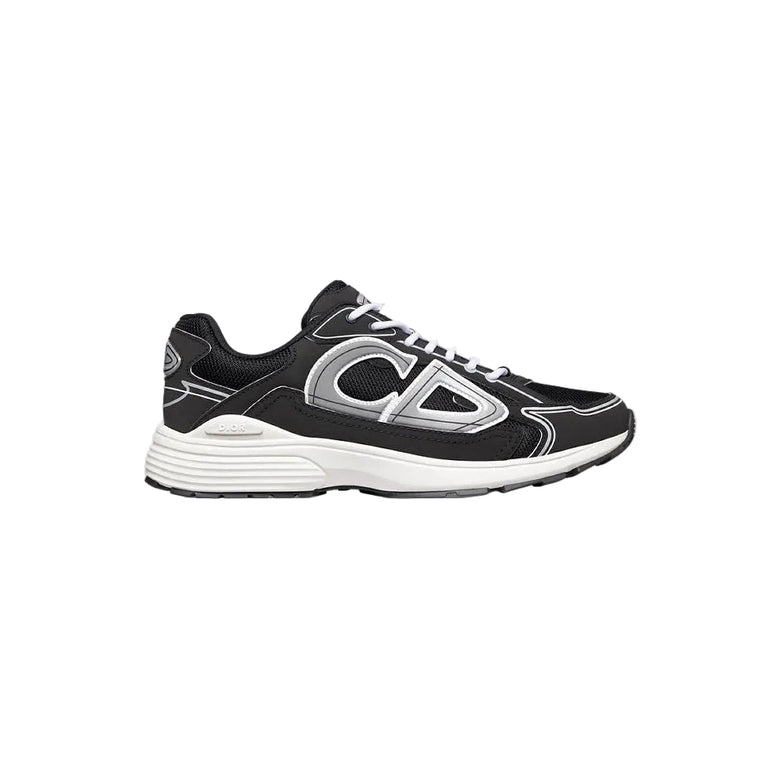 B30  Mesh Runner Black White
