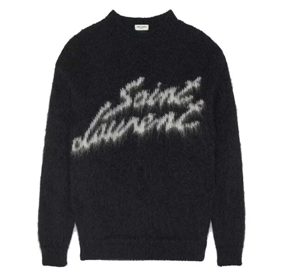 Saint Laurent 90S Sweater In Mohair