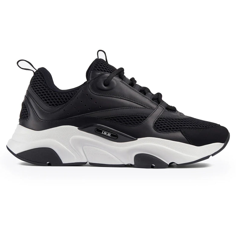 B22 Mesh Runner black White