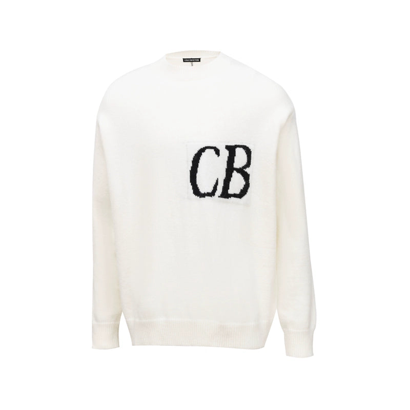 CB  knitted crewneck