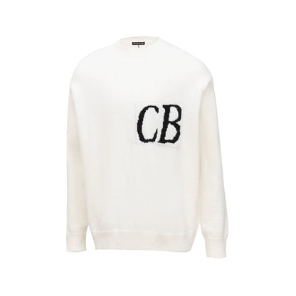 CB  knitted crewneck