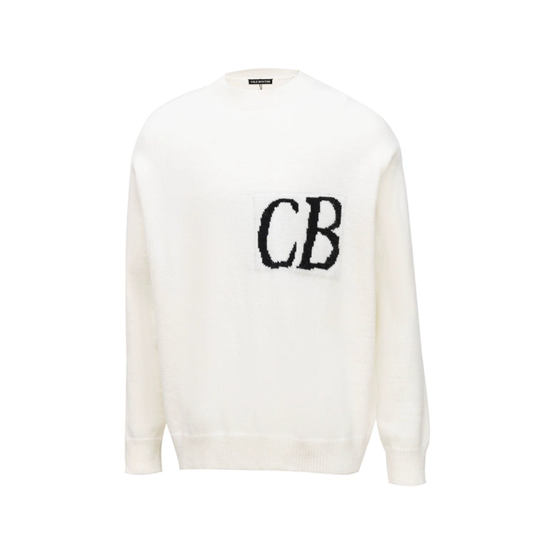 CB  knitted crewneck
