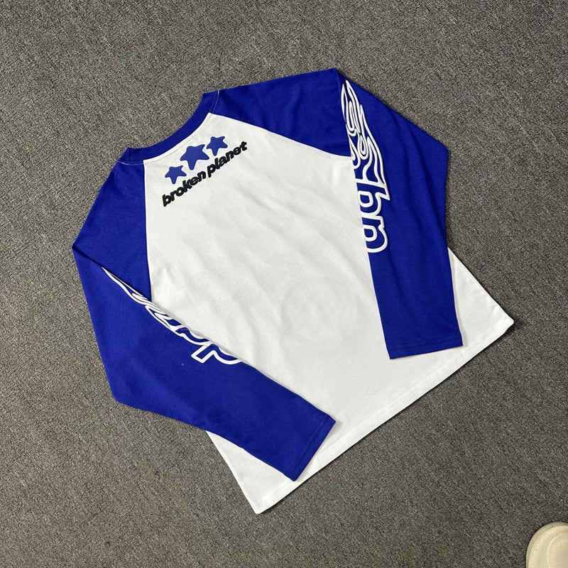 BP Long-Sleeved T-Shirt Blue