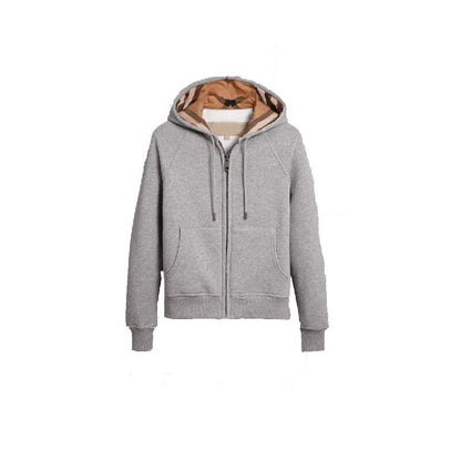 Chequered zipper - sweater