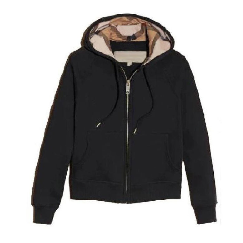 Chequered zipper - sweater