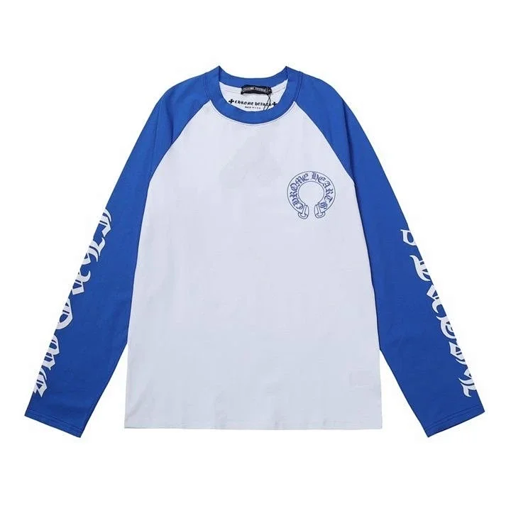 Chrome Hrts Blue - Baseball Shirt
