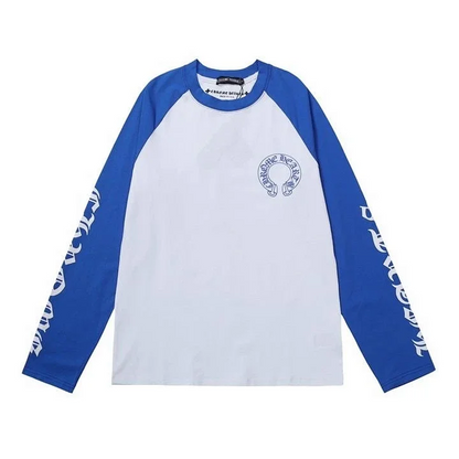 Chrome Hrts Blue - Baseball Shirt