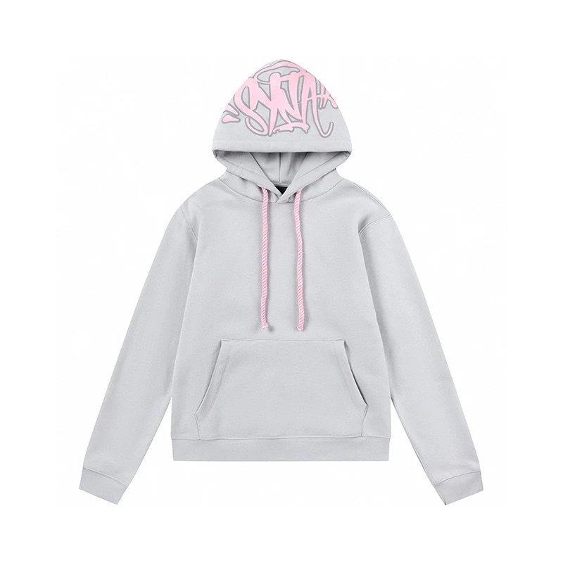 Syna World Logo Tracksuit Grey pink
