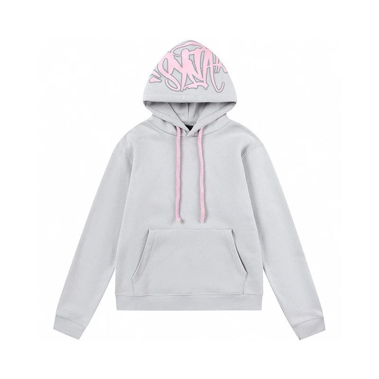 Syna World Logo Tracksuit Grey pink