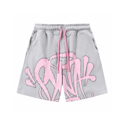 Syna World Grey pink shorts set