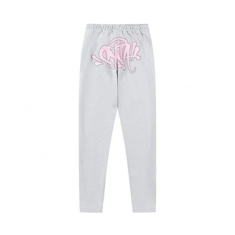 Syna World Logo Tracksuit Grey pink