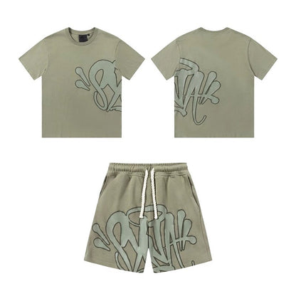 Syna World Beige shorts set