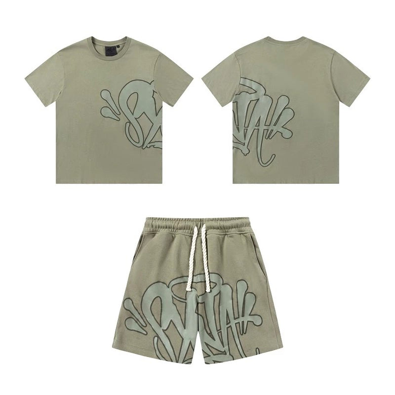 Syna World Beige shorts set