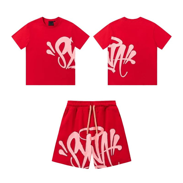 Syna World red shorts set