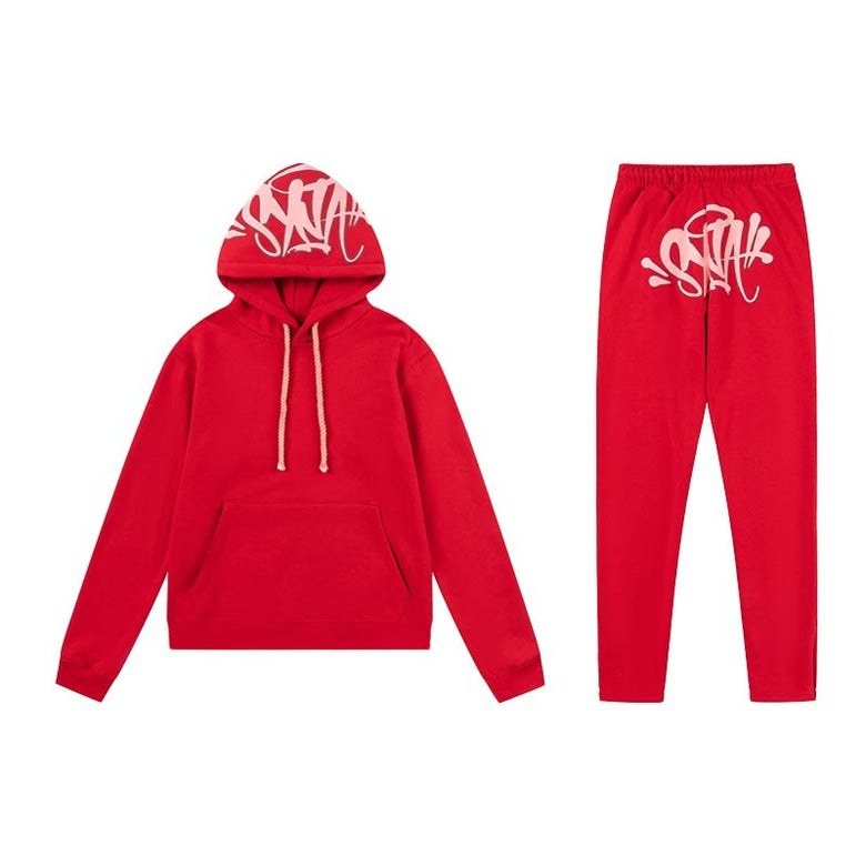Syna World Logo Tracksuit Red