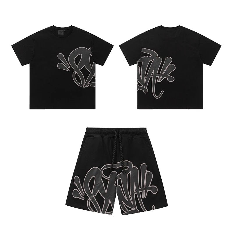 Syna World Black shorts set