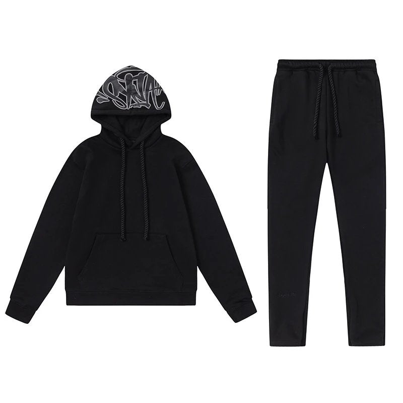 Syna World Logo Tracksuit (Black colors)