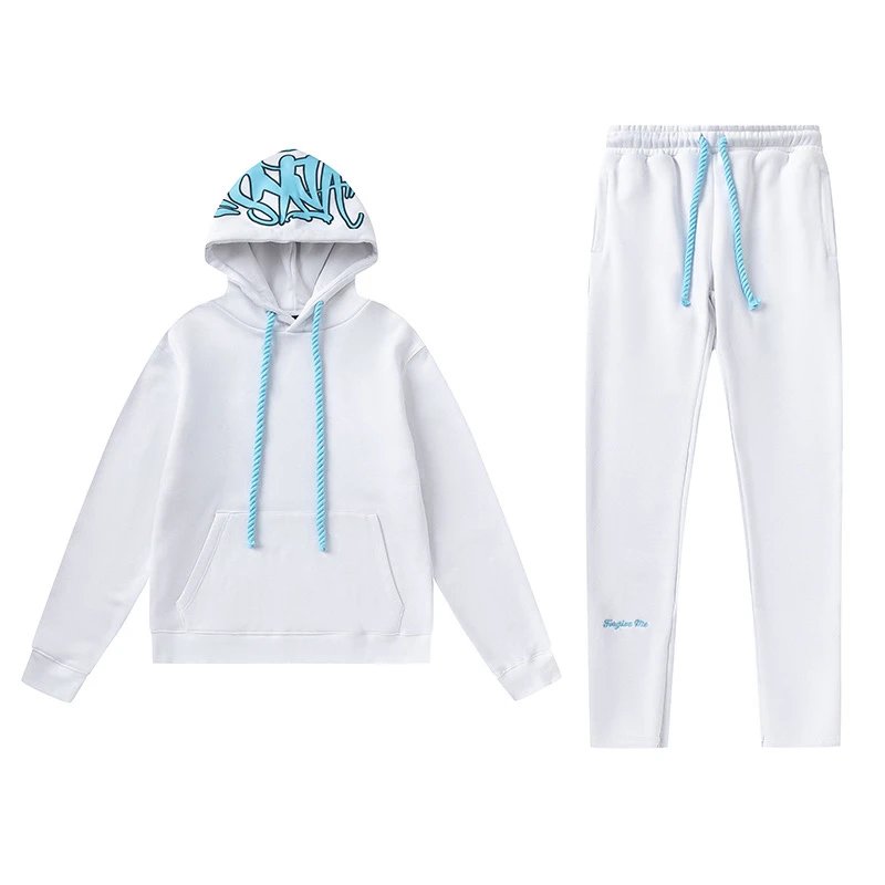 Syna World Logo Tracksuit Blue white
