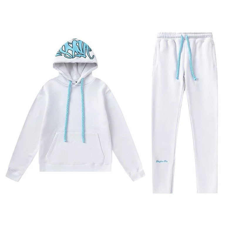 Syna World Logo Tracksuit Blue white