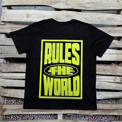 * RULES THE WORLD * - T -SHIRT
