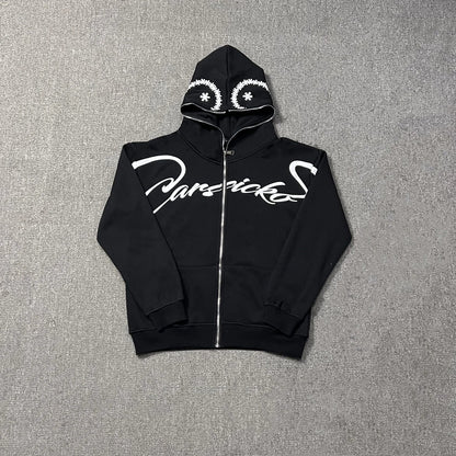 CARSICKO LOVE SPREAD ZIP UP HOODIE