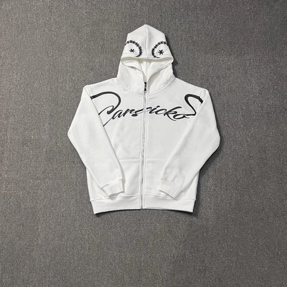 CARSICKO LOVE SPREAD ZIP UP HOODIE