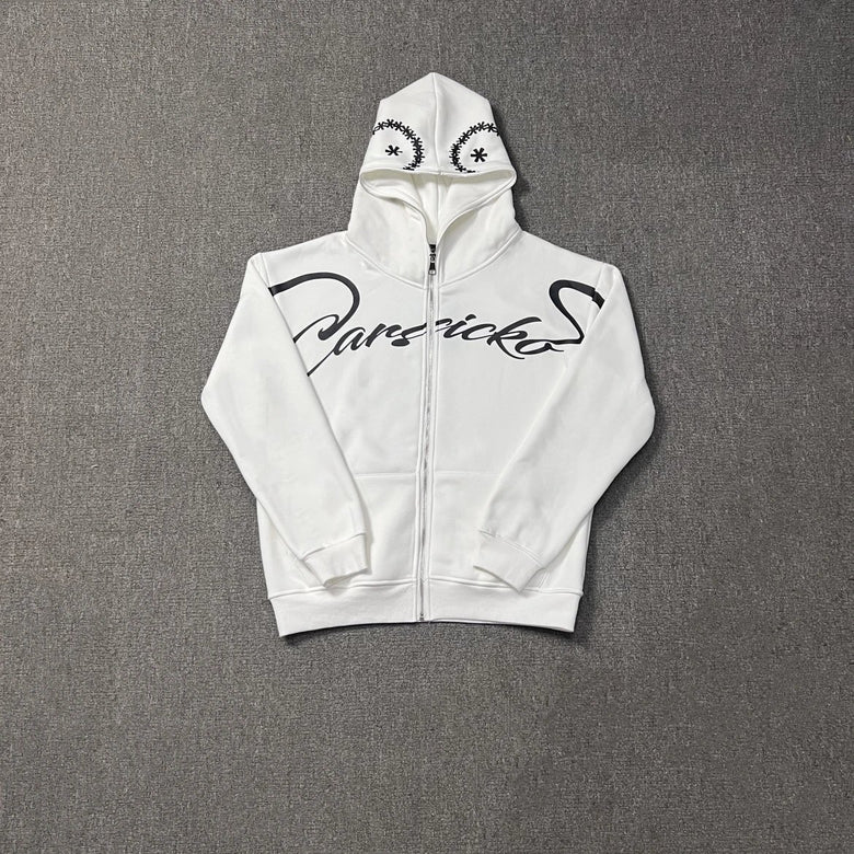 CARSICKO LOVE SPREAD ZIP UP HOODIE